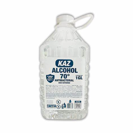Alcohol 70° Kaz galón