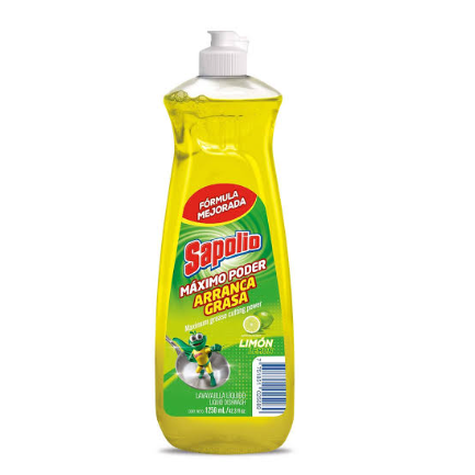 Lavavajillas liquido Sapolio 1,250 ml