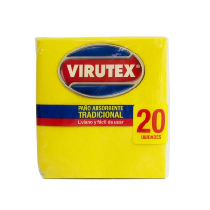 Paños amarillos Virutex x20 unidades
