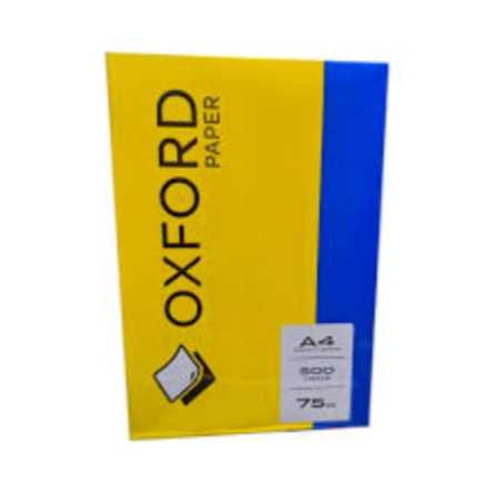 Papel Bond Oxford 75 gr x500h