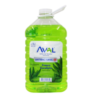 Jabón líquido antibacterial Aval Fresco Eucalipto - Galón