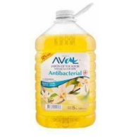 Jabón líquido antibacterial Aval Vainilla - Galón