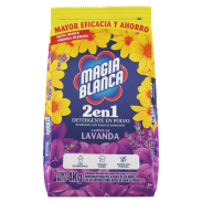 Detergente Magia Blanca 2 en 1 Lavanda - Bolsa 4kg