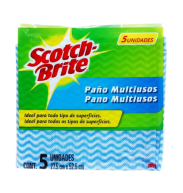 Paño Limpiador Scotch Brite - Paquete 5 unidades