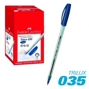 Lapiceros Trilux 035 F Faber Castel Caja x 50 unid