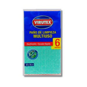 Paño Limpiador Multiusos x 5 Unid. Virutex