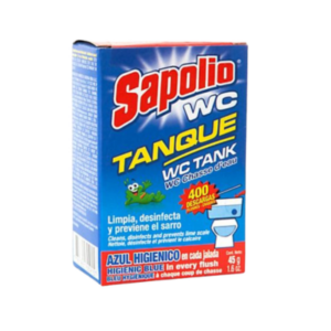 Pastillas para Inodoro Sápolio Caja x 1 Unidad